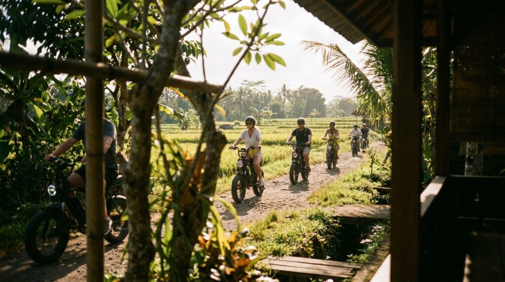 Ebikes Ubud to Tegallalang Rice Terrace Tour